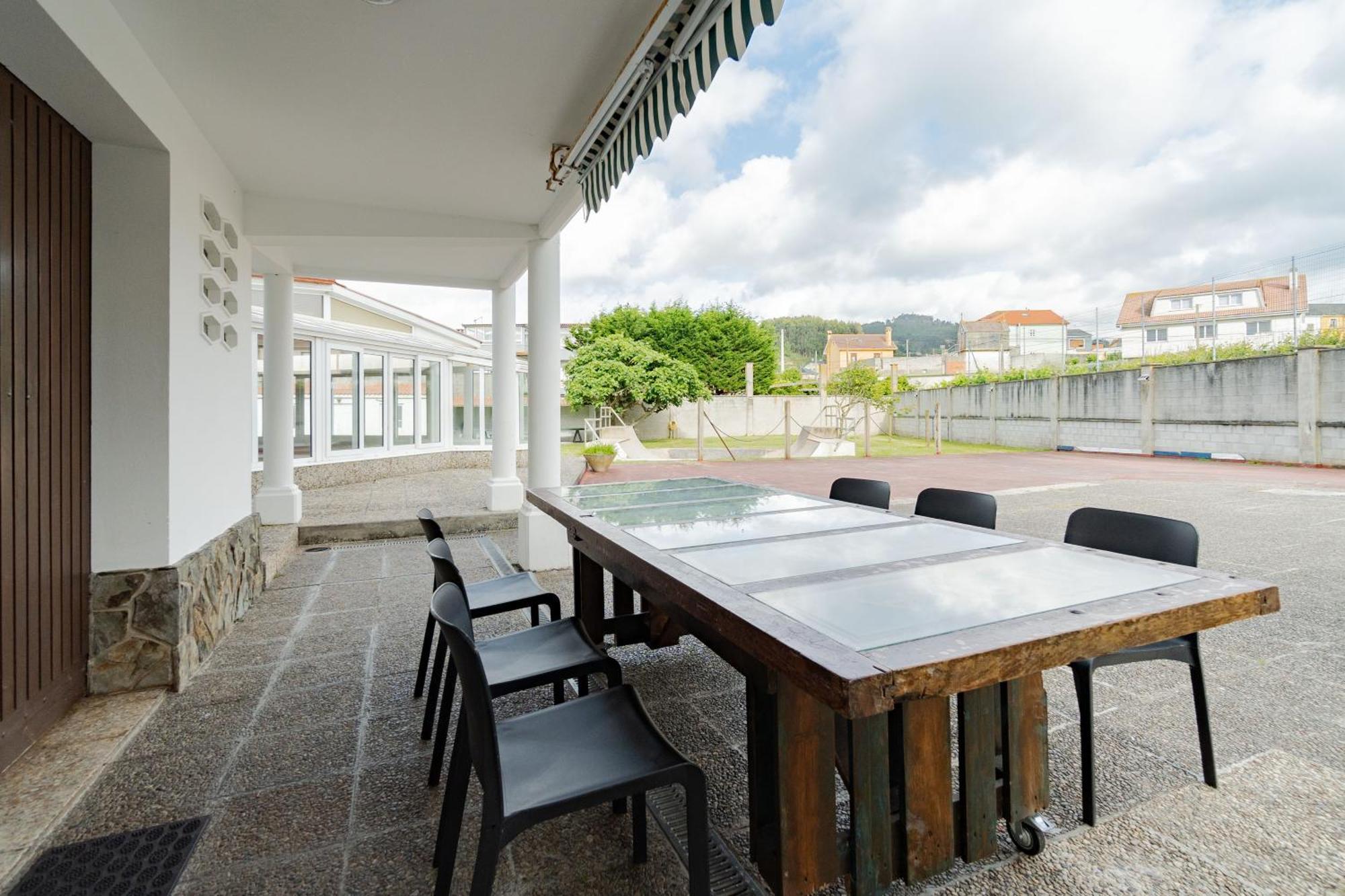 Chalet Areo Do Rio - Playa De Razo Bagian luar foto