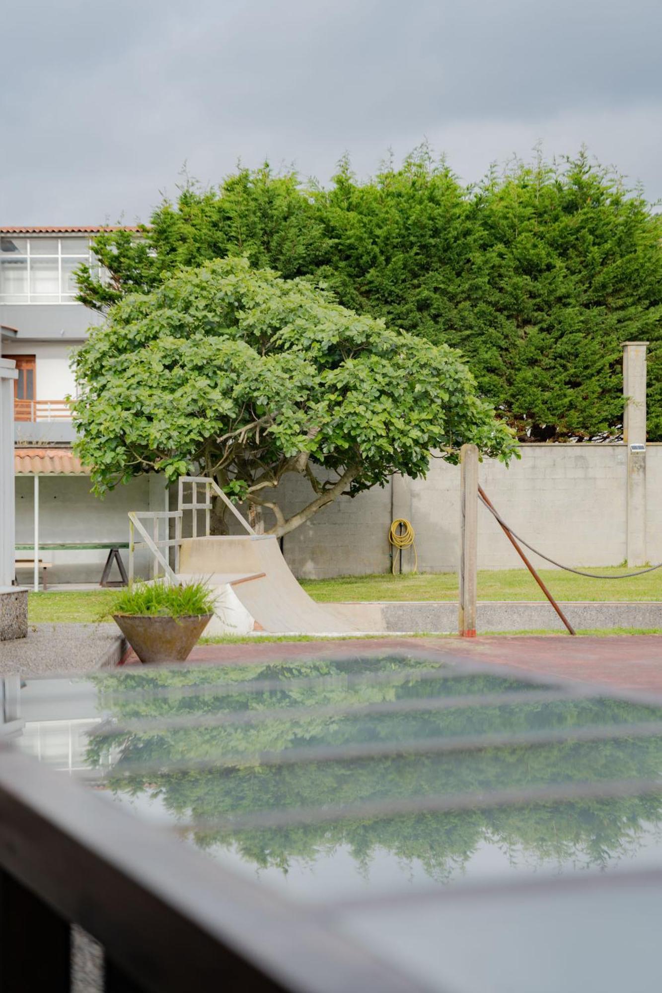 Chalet Areo Do Rio - Playa De Razo Bagian luar foto